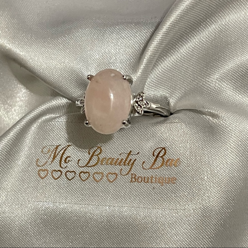 Rose Quartz Ring - Picture 2 of 5